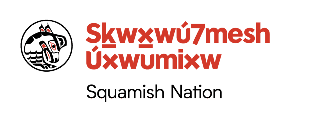 Sḵwx̱wú7mesh Úxwumixw - Squamish Nation logo